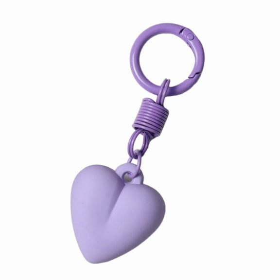 Heart Keyring Korean Styles Keychain Pendant Car Key Chain Creative Keyrings Backpack Hanging Ornaments Bag Charm