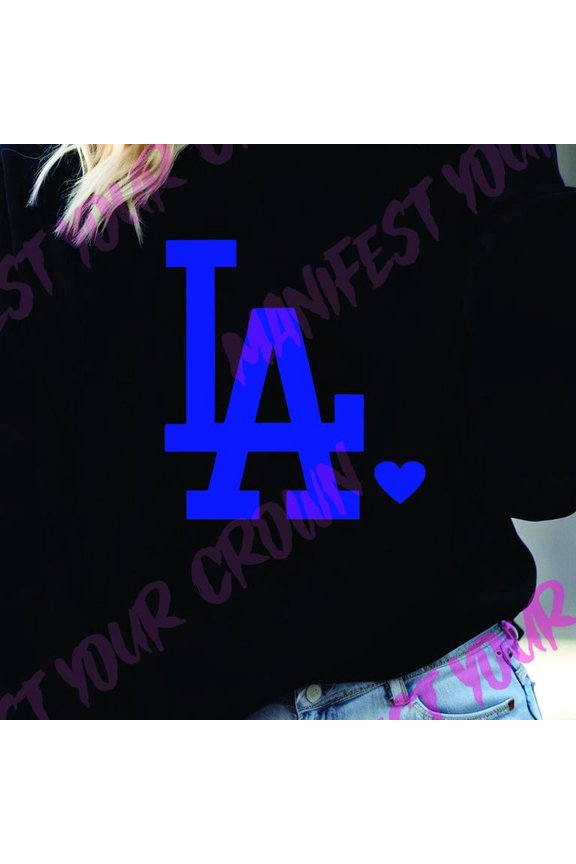 Heart LA svg, png. ready to cut or print.