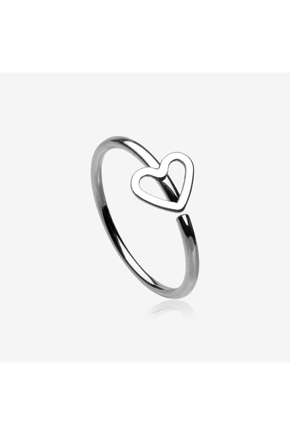 Heart Loop Bendable Hoop Ring