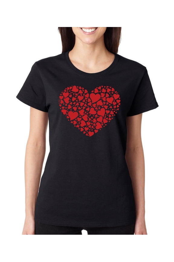 Heart Love'S Shirt - Love'S Tee - Women'S Love'S Shirt - Cute Love Shirt Girlfriend - Teacher Love'S Tee