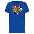 thumbnail image 1 of Heart Made Of Plastic Waste Tee Men's -Image by Shutterstock, 1 of 1