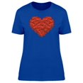 thumbnail image 1 of Heart Made Of Roses Art Tee Women's -Image by Shutterstock, 1 of 1