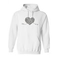 thumbnail image 1 of Heart Made Of Wires Hoodie Women -Image by Shutterstock, Female 4X-Large, 1 of 4