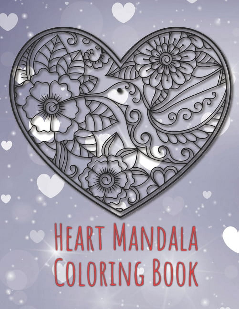 Heart Mandala Coloring Pages