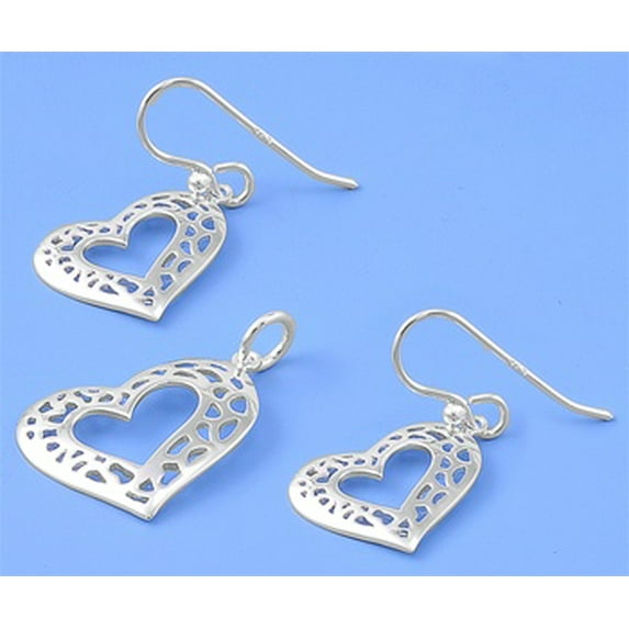 Heart Matching Set Sterling Silver