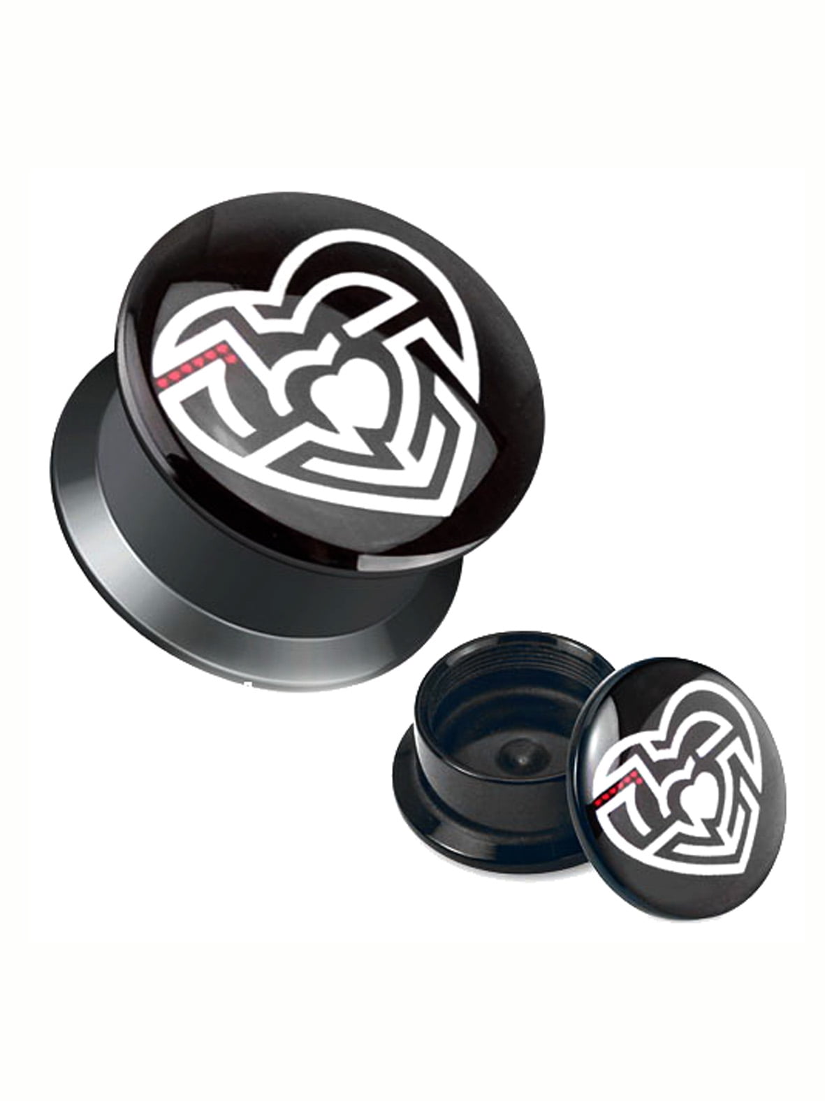 00 gauge 2024 plugs in mm