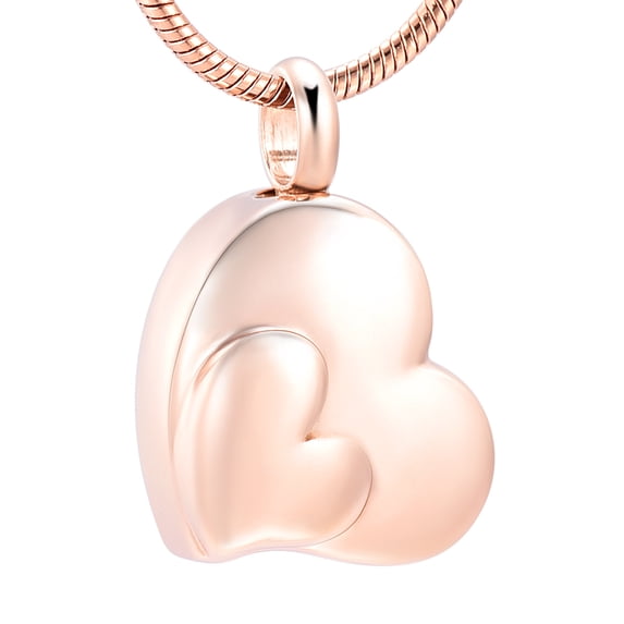 Heart Memorial Cremation Jewelry for Ashes Urn Necklace Lockets for Human Ashes Holder