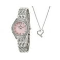 thumbnail image 1 of Heart Necklace And Ladies Watch - Stainless Steel, 1 of 2