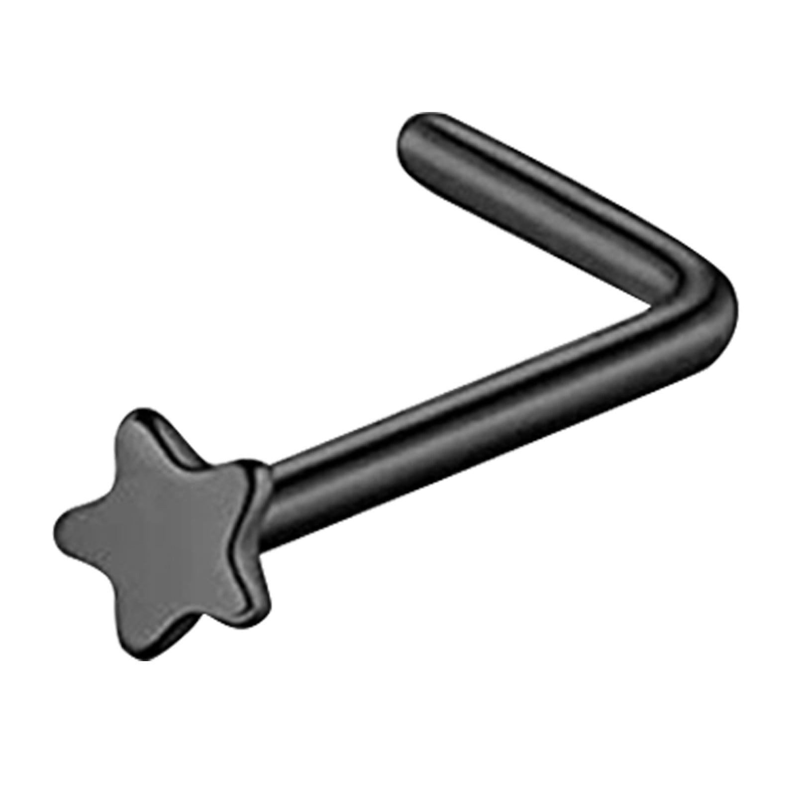 Heart Nose Rings Nose Ring Studs 18 Gauge Stainless Steel Nose Rings