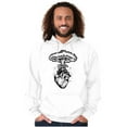 thumbnail image 1 of Heart Nuclear Explosion Symbolic Hoodie Sweatshirt Women Men Brisco Brands M, 1 of 6