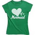 thumbnail image 1 of Heart Of A Mermaid - Spirit Of The Ocean Sea Women's T-Shirt, 1 of 4