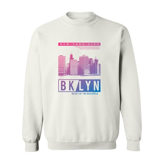 Heart Of The Big Apple Sweatshirt Men -Image by Shutterstock, Male Large