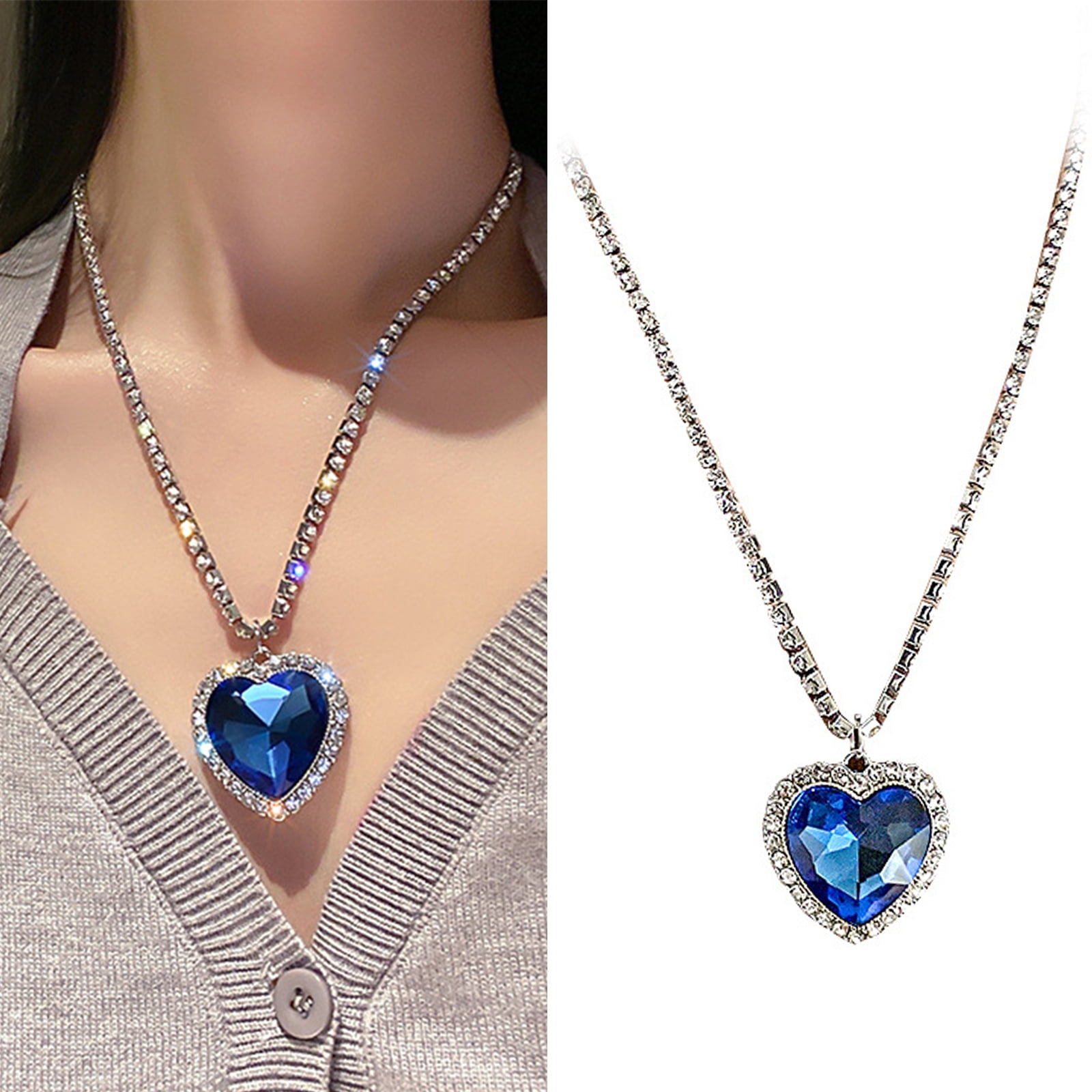 Buy Titanic Heart of The Ocean Necklace Chain at Amazon.in