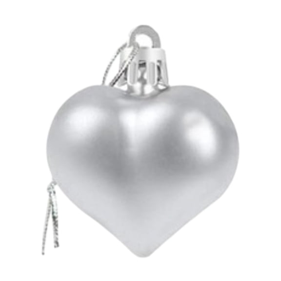 Heart Ornaments, Valentine Heart Ornament, Mini Plastic Heart, Romantic Hanging Decorations, Valentine Tree Decor, Wedding Anniversary Party, Holiday Heart Ornament, Decorative Heart Bauble