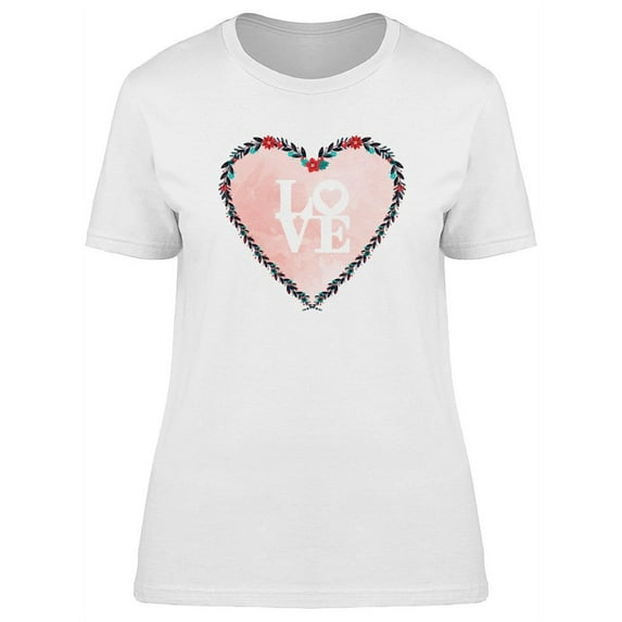 Heart Painted With Love T-Shirt Women -Image by Shutterstock, Female Small