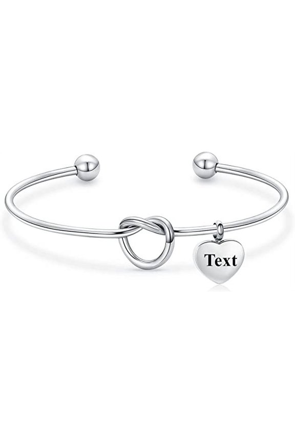 Heart Paw Print Urn Memorial Cuff Bracelet Cremation Jewelry Infinity Urn Bracelet for Ashes for Women Men