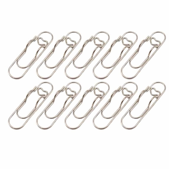 Heart Pen Clip Holder (Portable Book Attachment, Multifunctional), 10 Heart-Shaped Clips Attach Securely, Paper Clips Large Pen Holder For Notebook(#C), By Meiiso