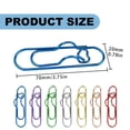 thumbnail image 1 of Heart Pen Clip for Notebook, Paper Clip Pen Holder for Notebook, Pen Holder Paper Clip, 8 Colors Heart Penclip Metal Pencil Clips Multifunctional Paperclip, Reusable Writing Tool Holder ( 6PC), 1 of 5