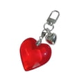 thumbnail image 1 of Heart Pendant Fashion Accessory Heart Keyring Alloy Texture Pendant Perfect for Youthful Adults and Friend Present, 1 of 16