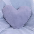 thumbnail image 1 of Heart Pillow,Heart Pillows, Love Pillow for Mothers Day, 17.7*15 Inch Large Heart Shaped Pillows, Faux Rabbit Fur Room Decor Throw Pillows, Living, Bedroom, Indoor Outdoor（Gary）, 1 of 5