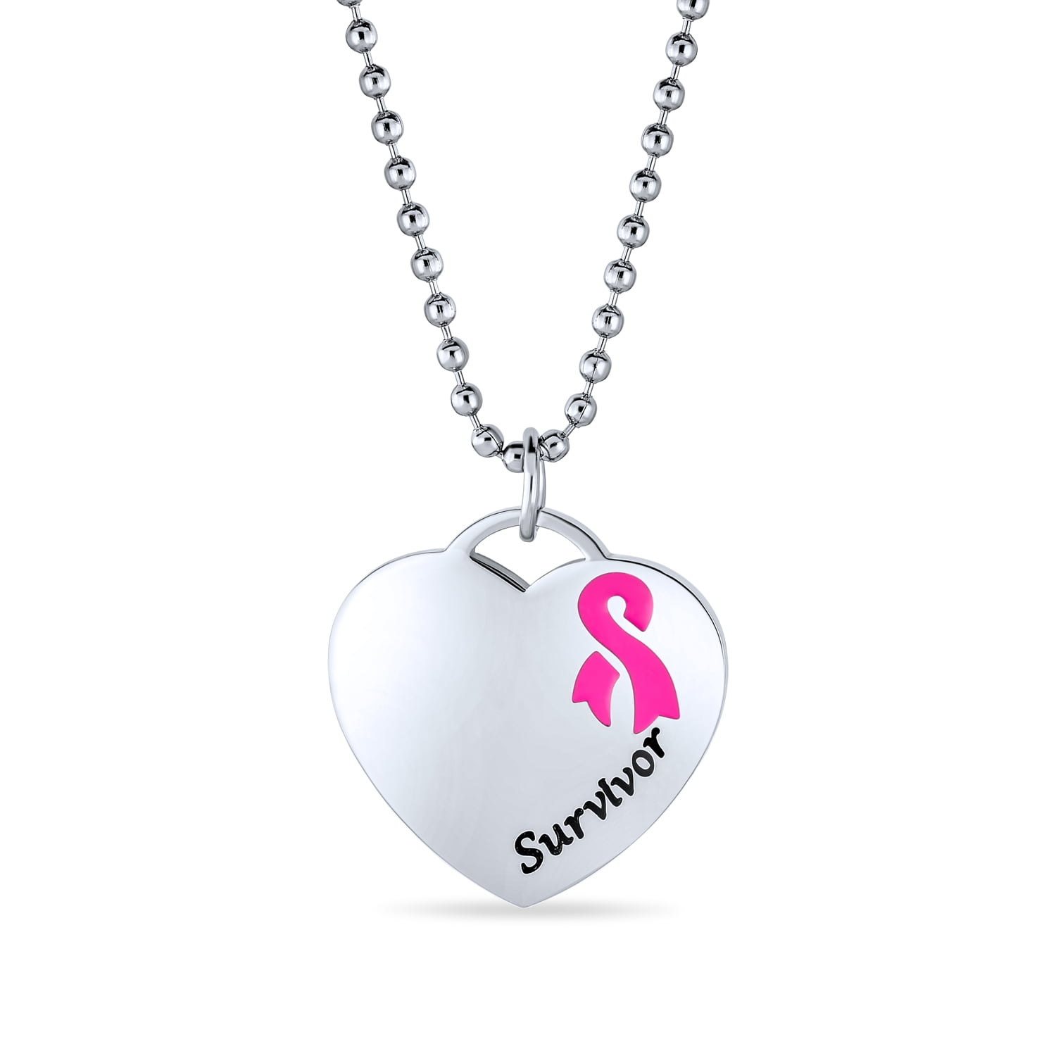 Breast cancer shop survivor necklace