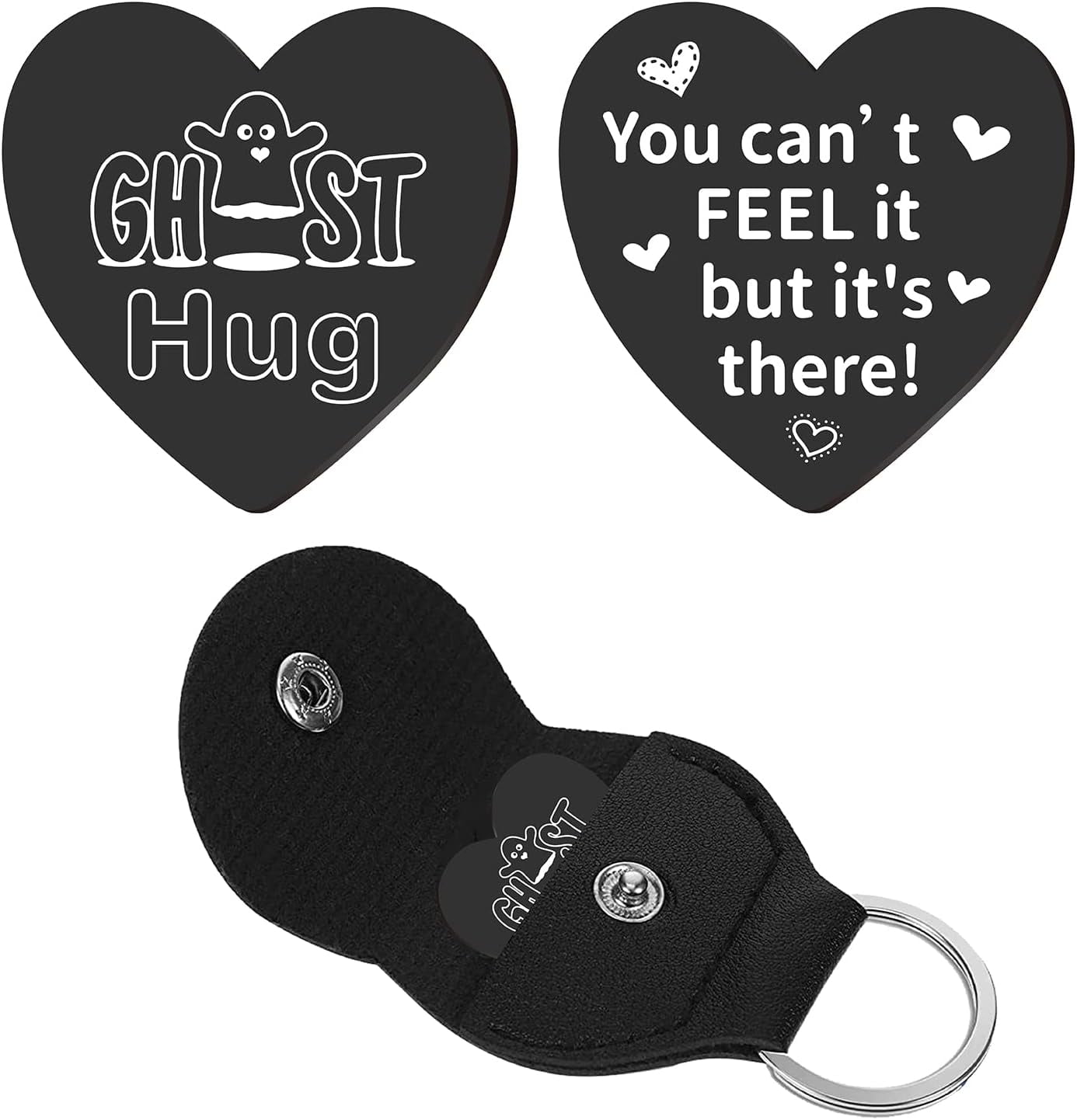 Heart Pocket Hug Token Ghost Hug Long Distance Relationship Keepsake ...