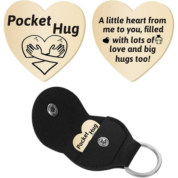 Heart Pocket Hug Token Labyrinth Long Distance Relationship Keepsake ...