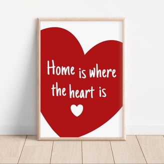 Home Is Where The Heart Is Decor Collection
