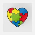 thumbnail image 1 of Heart Puzzle Autism Awareness Transfer, 1 of 1