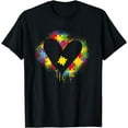 thumbnail image 1 of Heart Puzzle | Autistic | Support Autism Awareness T-Shirt, 1 of 3