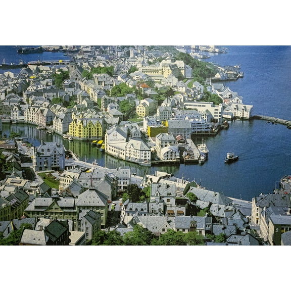 Heart Puzzle Jigsaw Puzzle - Streets and Houses (1000 Pieces)