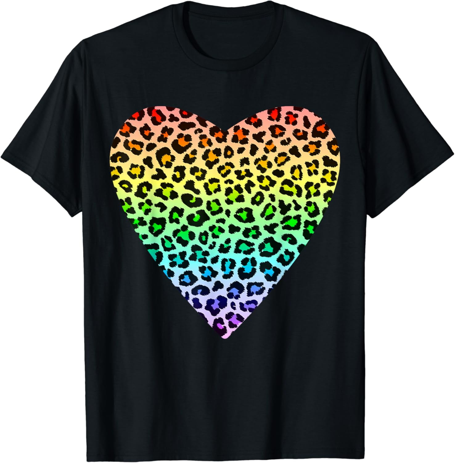 IVANO WHITE CHEETAH IN A HEART HAND EMBROIDERED SHIRT