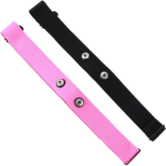 Heart Rate Monitor Chest Strap Compatible with H10 H9 H7 H1 Wahoo Tickr HRM Black&Pink