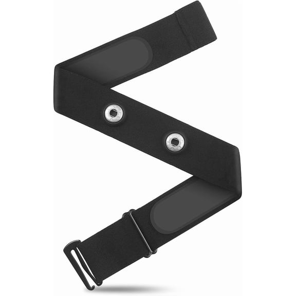 Heart Rate Monitor Replacement Chest Strap Replacement Heart Rate Monitor Soft Strap Compatible with Wahoo Tickr/ H7/ HRM-Dual/moofit/XOSS/Power Labs/