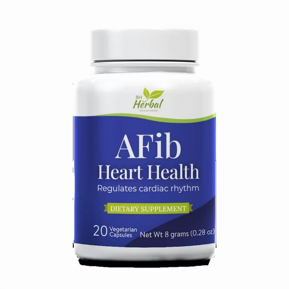 Heart Rhythm Natural Herbal Supplement for AFib Calm Support