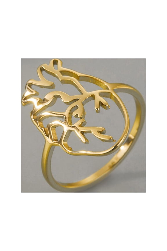 Heart Ring Anatomy Stainless Steel Jewelry Medical Ring