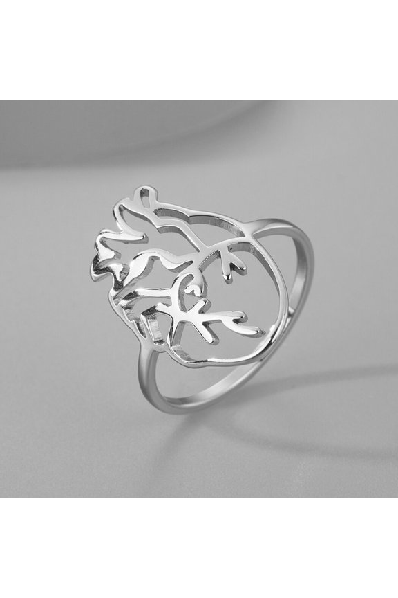Heart Ring Anatomy Stainless Steel Jewelry Medical Ring