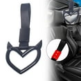 thumbnail image 1 of Heart Shape Car Handle Drift Pendant Wall Hanging, Devil Heart Design for Car Bus Interior Exterior Decoration, 1pc, 1 of 7