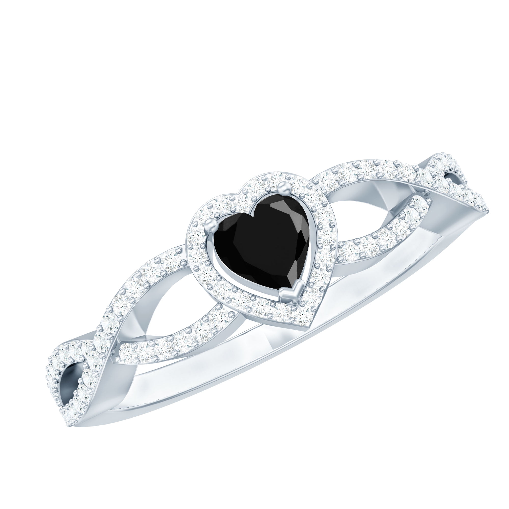 Heart-Shape-Created-Black-