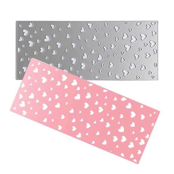 Heart Shape Cutting Dies Embossing Stencils Molds Metal Die Cut for Scrapbooking Card Scrapbooking Photo Decorations