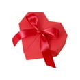 thumbnail image 1 of Heart Shape Gift Box Open Door Ribbon Bow Wedding Holiday Cosmetic Present Box for Special, 1 of 6