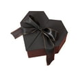 thumbnail image 1 of Heart Shape Gift Box Open Door Ribbon Bow Wedding Holiday Cosmetic Present Box for Special, 1 of 6
