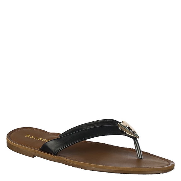 Heart Shape Keyhole Women's Flip Flop Sandals Women's Flats