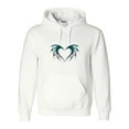 thumbnail image 1 of Heart Shape Love Symbol Romance Affection Valentines Day Graphic Hoodie, up to size 5XL, 1 of 3