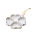 thumbnail image 1 of Heart Shape Nonstick Egg Pan Aluminum 4 Hole Omelette Maker Breakfast Skillet Induction Compatible Pancake Burger Griddle Dishwasher Safe, 1 of 6