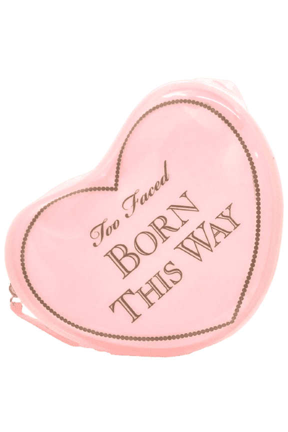 Heart Shape PVC Cosmetic Makeup Bag with Zipper