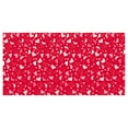 thumbnail image 1 of Heart Shape Print Tablecloth,108X54inch Plastic Disposable Tablecloth, Party Table Cover, Holiday Table Decor, Pink Red Tablecloth, Decorative Table Cover for Valentines Day Party Decor, 1 of 7