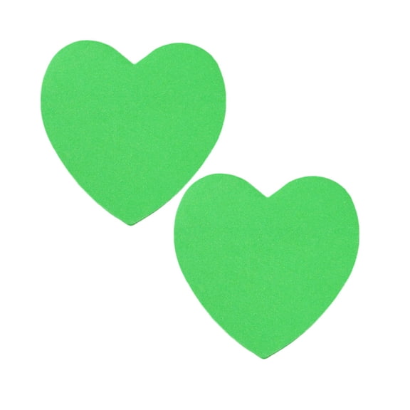 Heart Shape Sticky Notes, 8 Color Self-Stick Note Pads, 2.76 Inch Cute Heart Shaped Blank Book Tabs, Index Stickers for Home Office Remark Planner, Party Decor Valentine