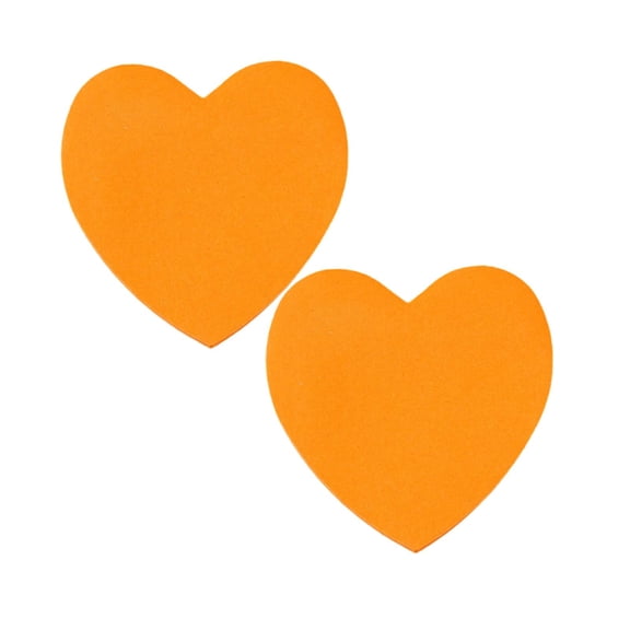 Heart Shape Sticky Notes, 8 Color Self-Stick Note Pads, 2.76 Inch Cute Heart Shaped Blank Book Tabs, Index Stickers for Home Office Remark Planner, Party Decor Valentine