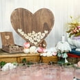 thumbnail image 1 of Heart Shape Wedding Guest Book  Reception for Wedding Decorations Graduation with Storage Box, 1 of 11